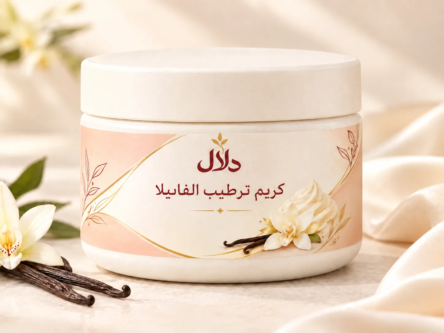 كريم ترطيب الفانيلا من دلال – تفاصيل المنتج